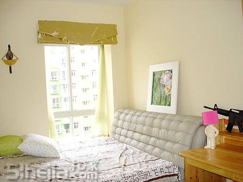 小户型清新田园风格婚房效果图