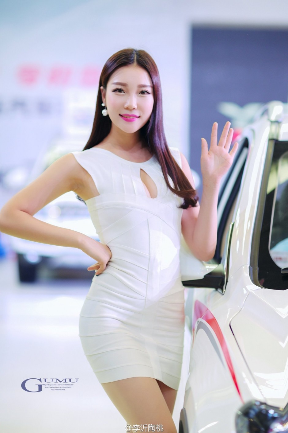高雅气质车模李怡陶桃美图合辑