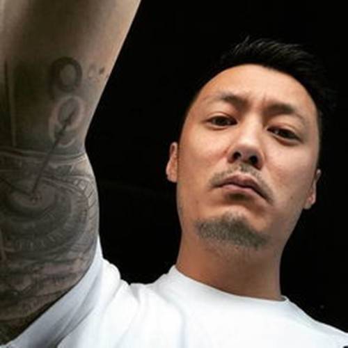 香港明星余文乐手臂纹身图案