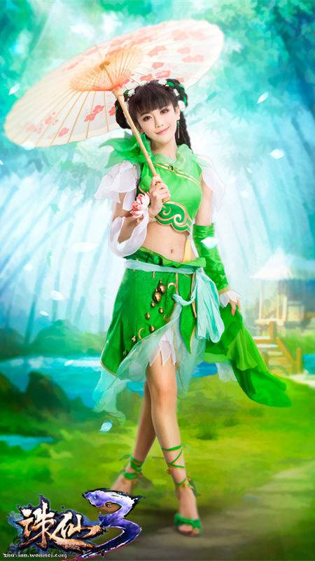 美女cosplaylol图片 宛如天仙下凡