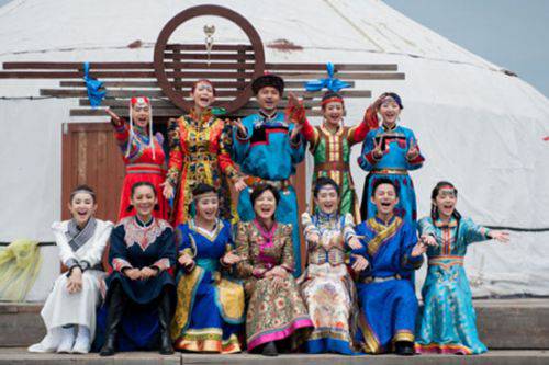 《偶像来了》女神穿蒙古装秀最炫民族风