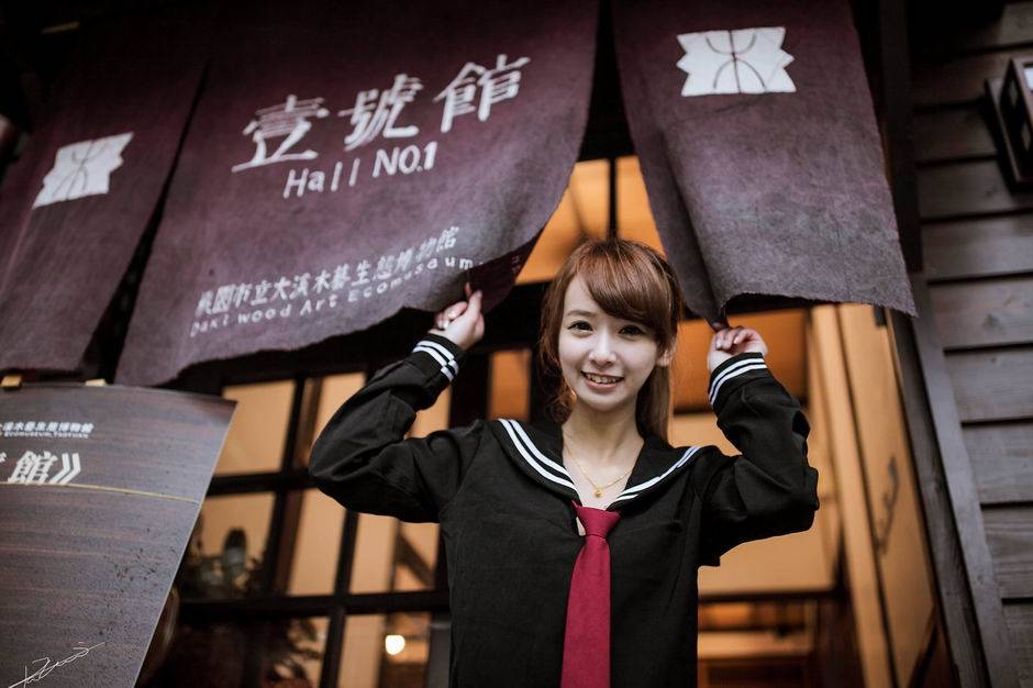 中国台湾妹子张雅涵Kimi户外写真集
