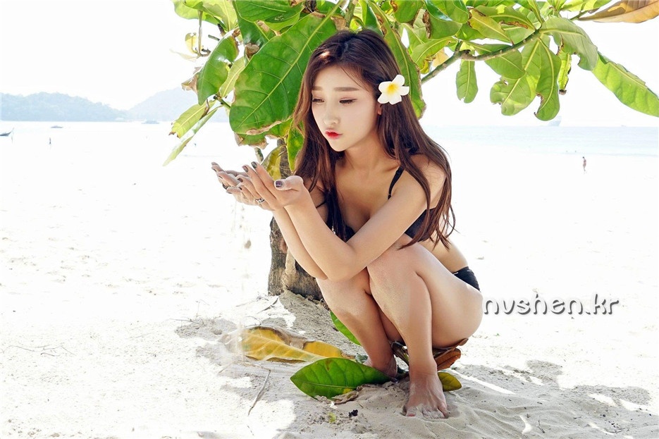 90后清纯嫩模李筱乔JoJo泰国海岛旅拍套图