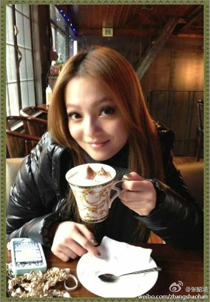 小甜心张韶涵自然唯美生活私房照