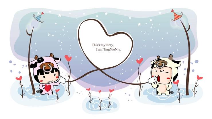 空间材料 超萌牛牛