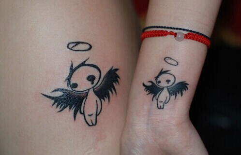 精致可爱天使刺青美图集