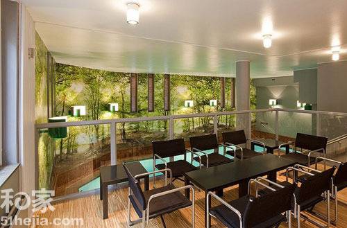 185平方米现代简约大方错层装修效果图