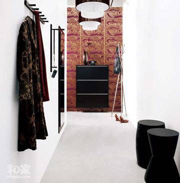 现代简约时尚的走廊玄关装修设计图片