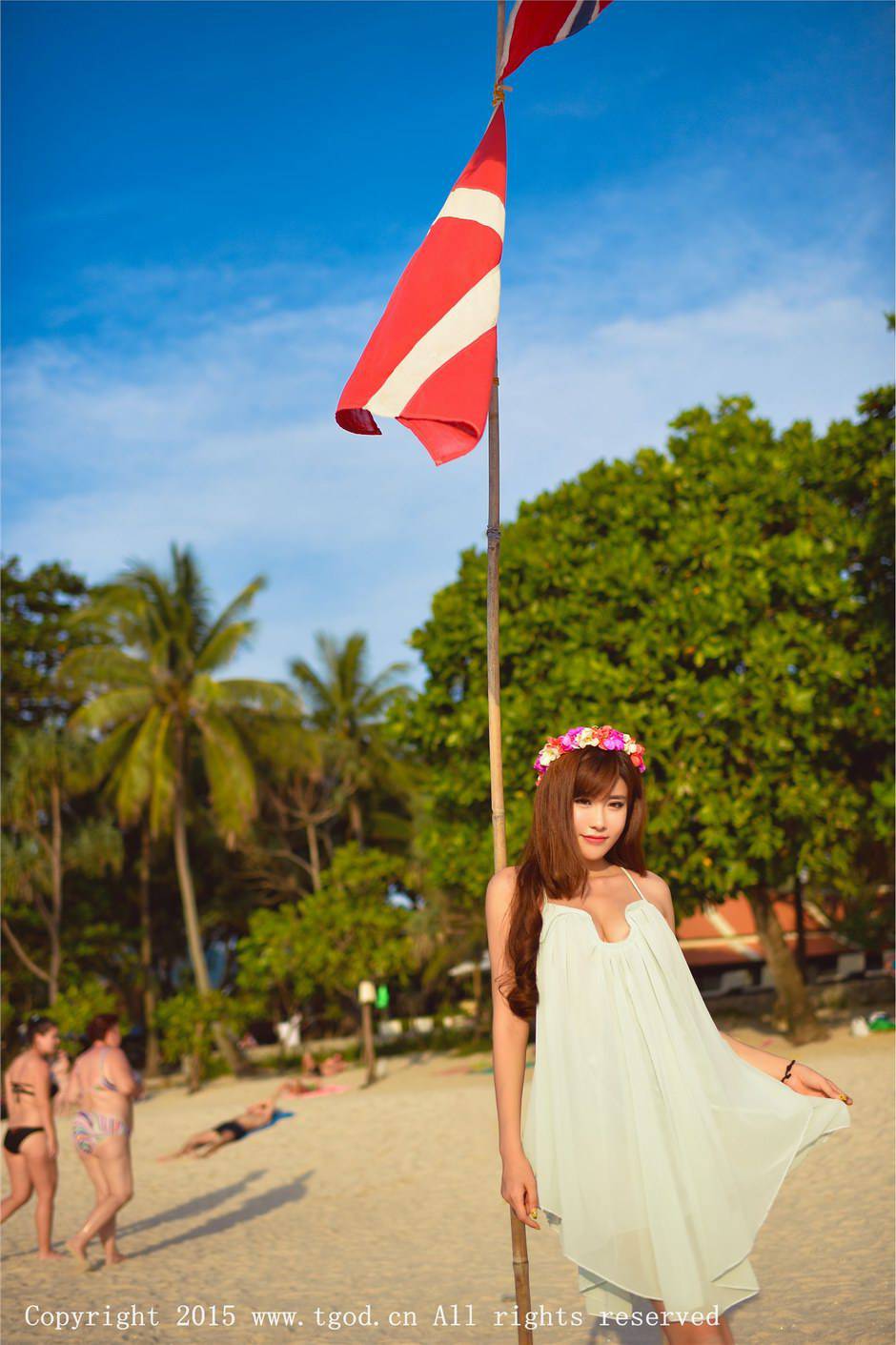 可爱性感美女程小烦普吉岛唯美旅拍