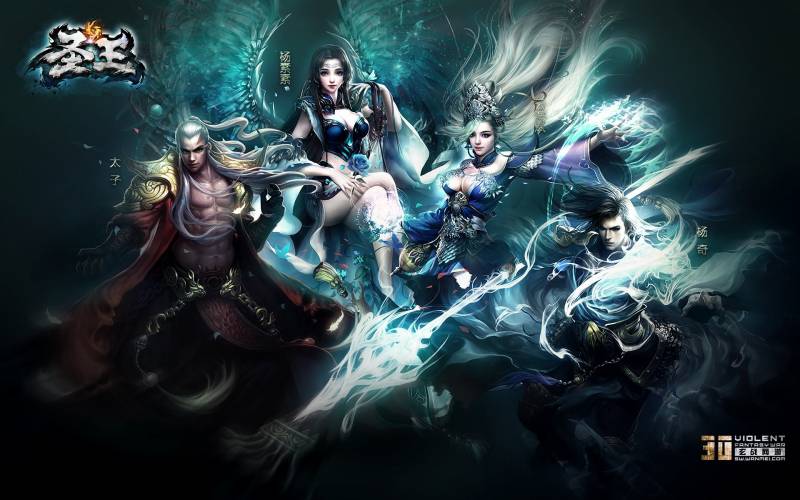 圣王游戏人物主角高清精美壁纸