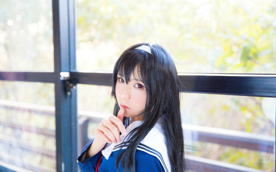 动漫壁纸高清二次元cosplay美女