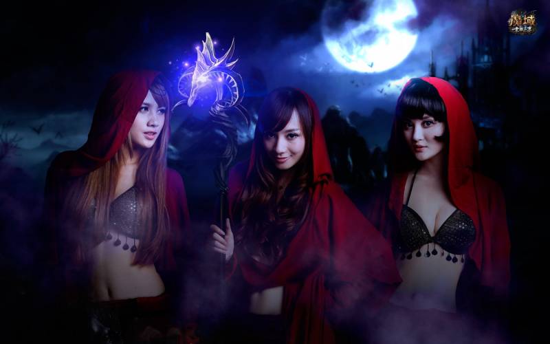 《魔域》之亡灵公主精美壁纸