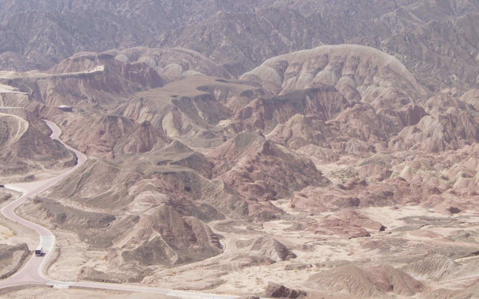 电脑甘肃张掖丹霞地貌风景壁纸高清唯美