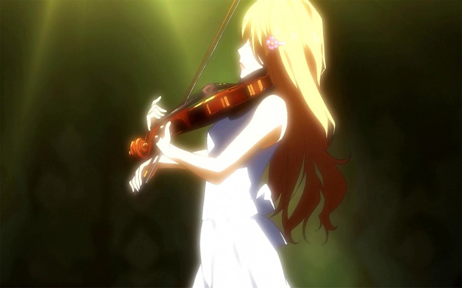 《四月是你的谎言》动漫图片美女欣赏