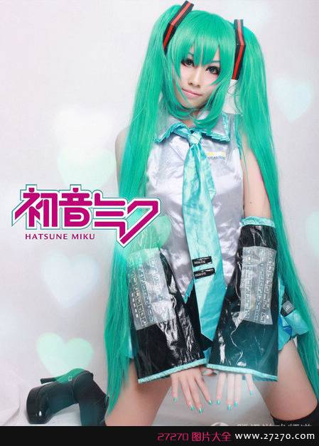 不一样的冷艳 初音未来COS