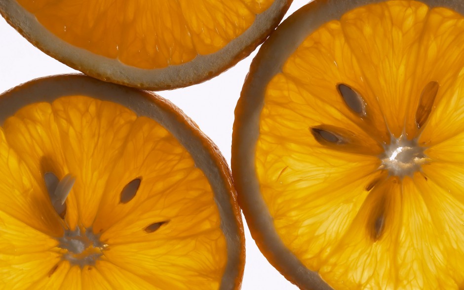 美味橙子清新夏日水果精选图片