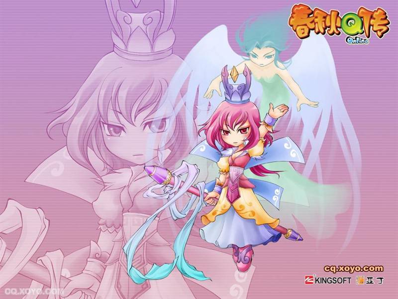 好玩的Q版网络游戏《春秋Q传》精美壁纸