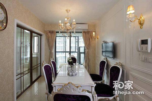 欧式简约卧室家装效果图