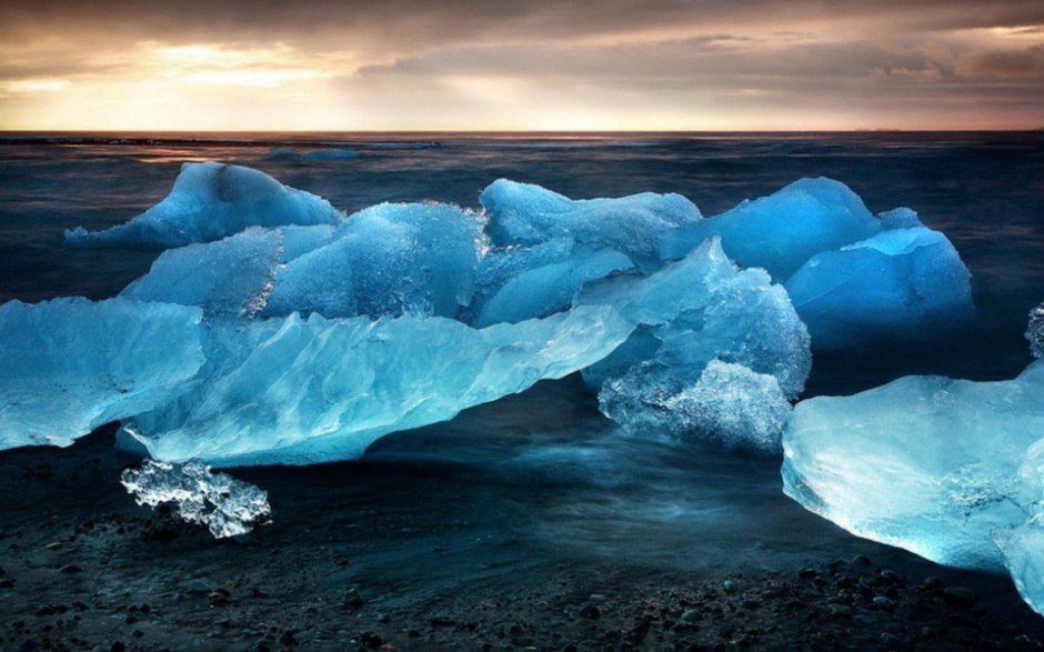 冰岛蓝湖精美自然风景壁纸