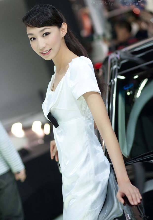 盘点车展上的靓丽车模合集