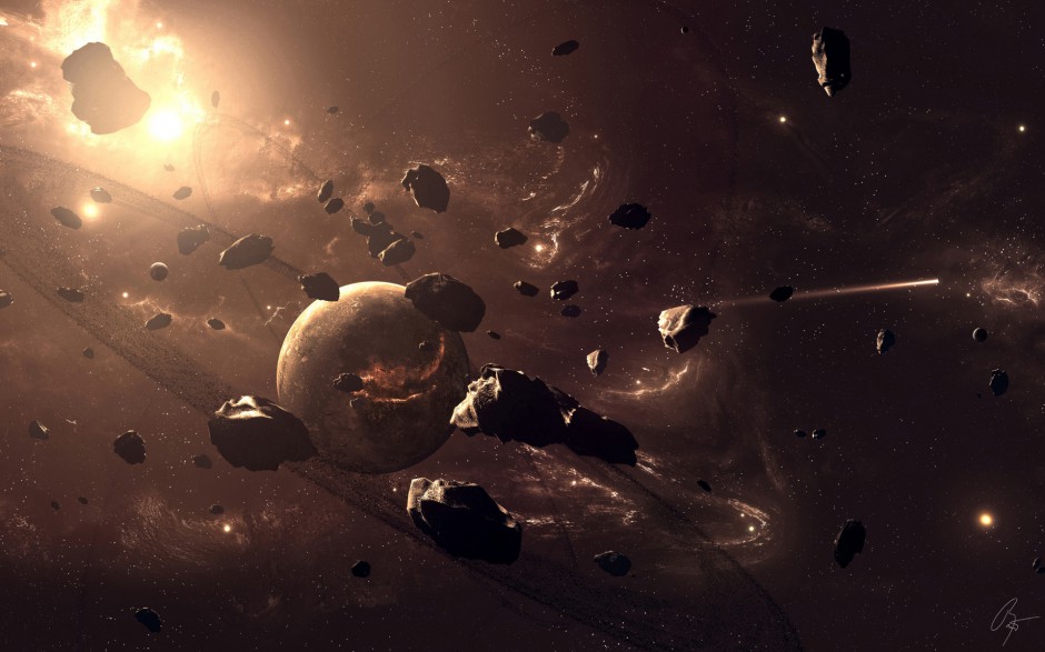 高清超酷太空唯美星球桌面壁纸