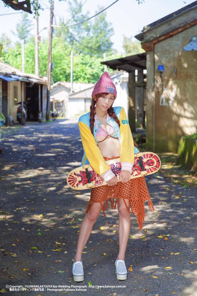 甜心女孩张宇婷沙滩比基尼合辑