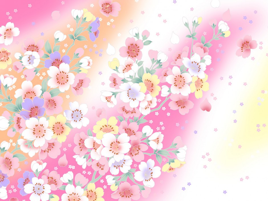 唯美淡雅素纹高清桌面壁纸