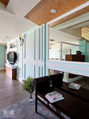 温馨浪漫美式跃层装修效果图