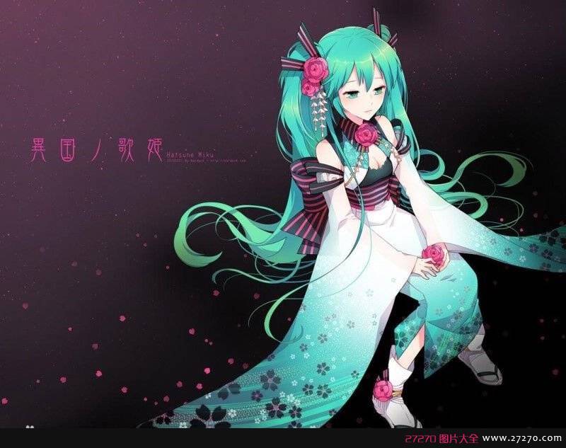 酥胸半露 美腿初音未来COS