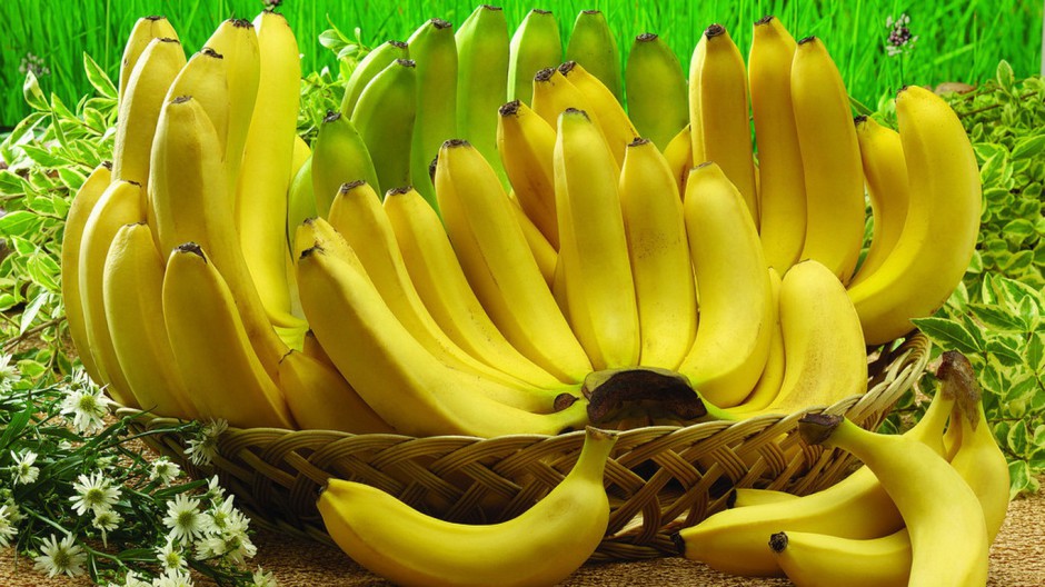 香蕉水果之王简约精美高清壁纸