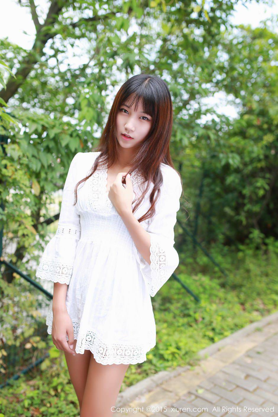 秀人网清纯女孩徐畅甜美迷人写真照