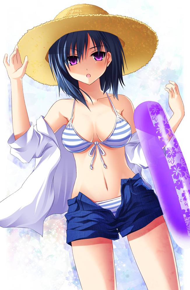 二次元动漫比基尼美少女图片