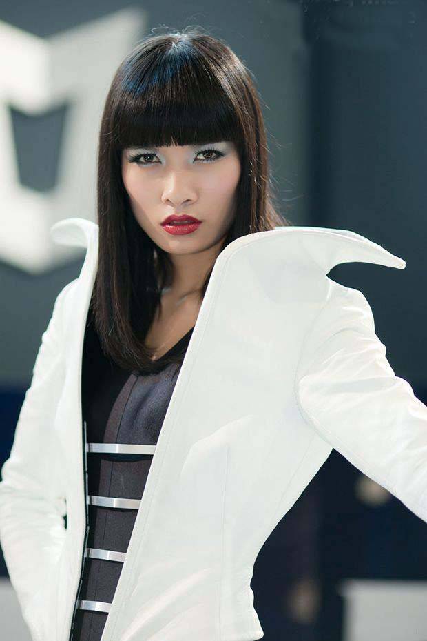 盘点车展上的靓丽车模合集