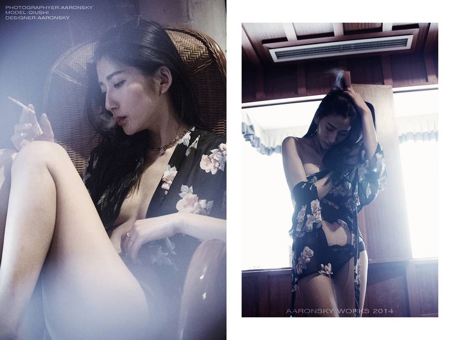 颓废美女私房诱惑写真集