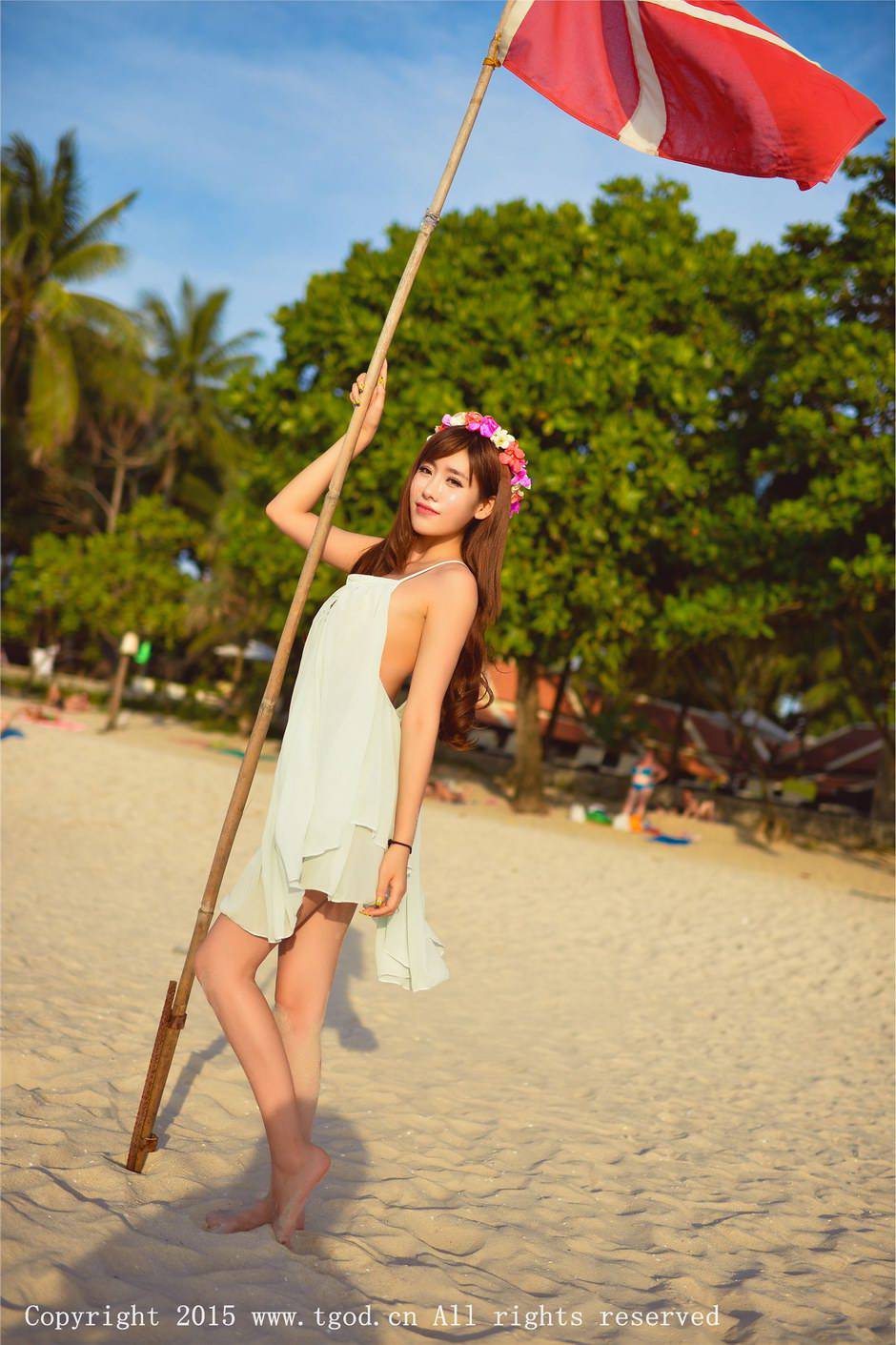 可爱性感美女程小烦普吉岛唯美旅拍