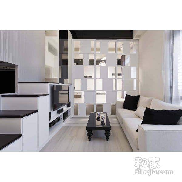 进门玄关隔断屏风装修效果图