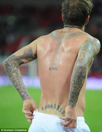 足球明星纹身图片 引领潮流趋势