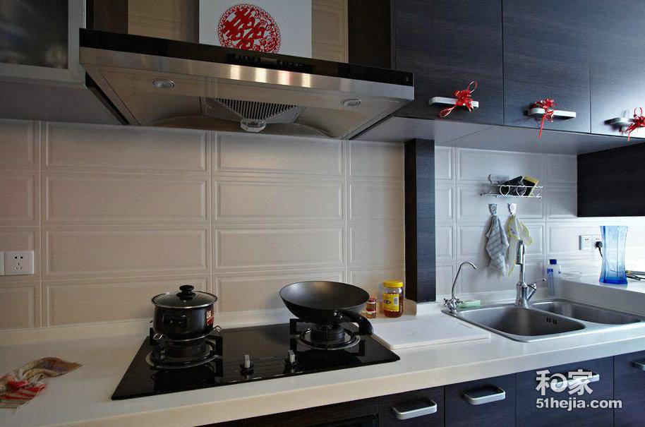 打造现代时尚二居室婚房装修效果图