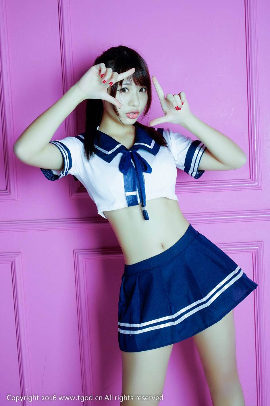 清纯可爱学生妹哈妮HaaNi诱惑写真