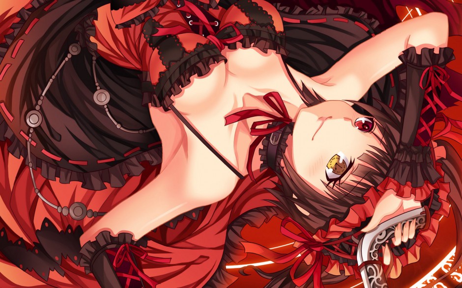 恐怖万圣节性感动漫美女图