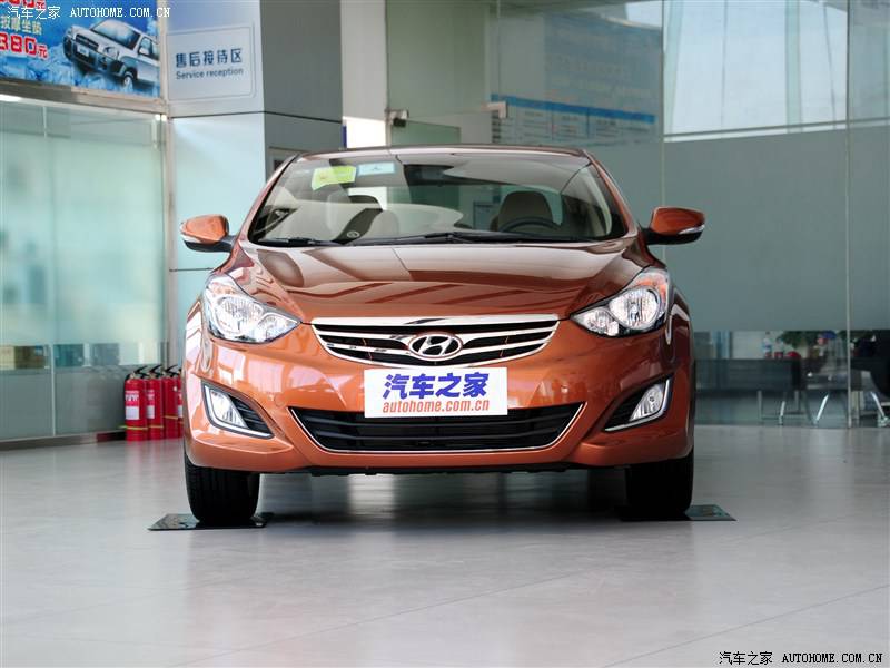 现代 朗动 2012款 1.6L 自动领先型 车身外观