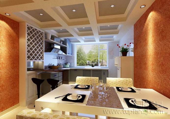 优雅大方的餐厅装修效果图欣赏