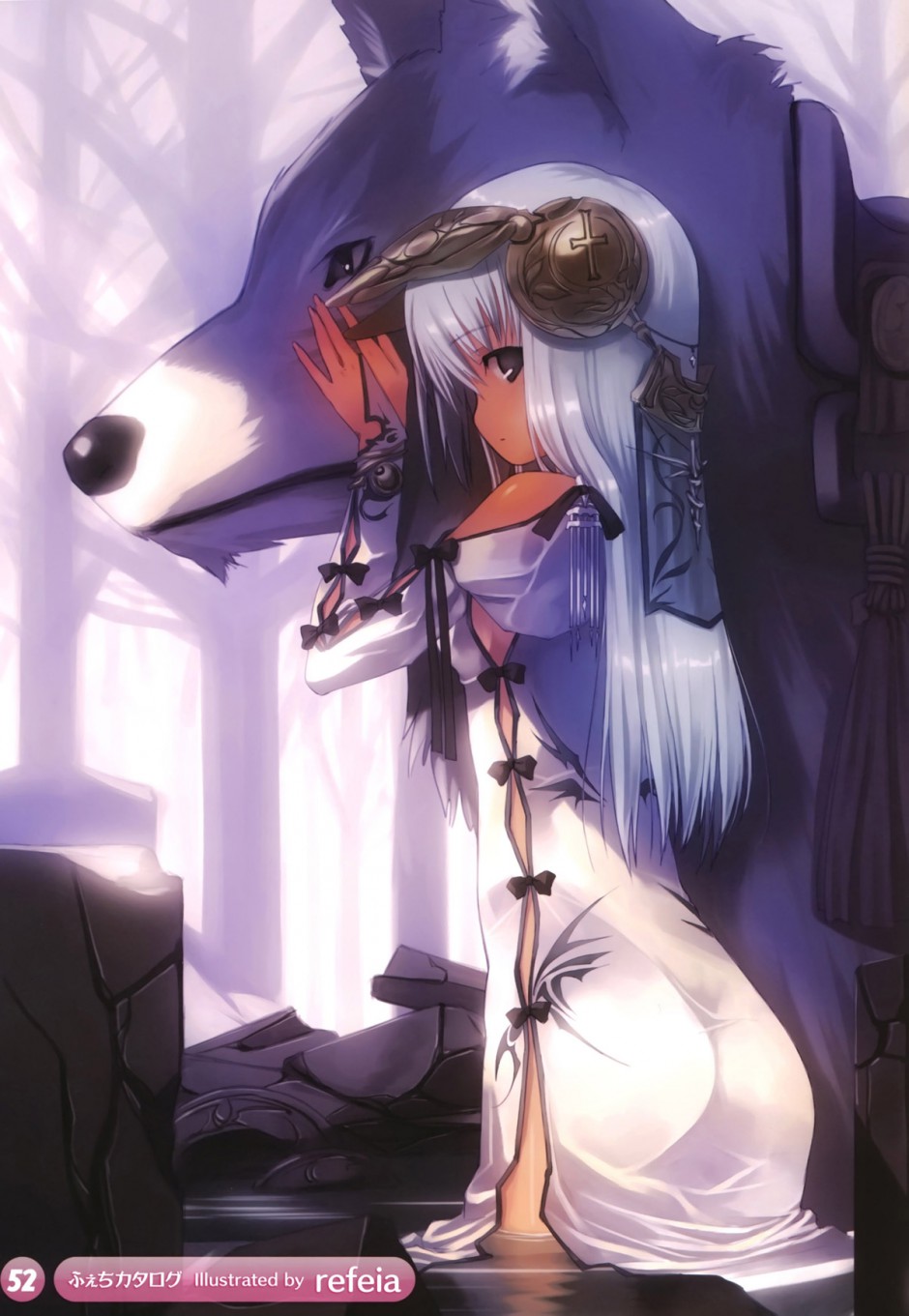 精美动漫美少女原画创作