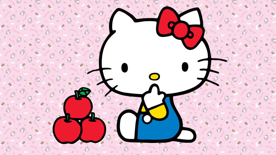 高清非主流Hello Kitty唯美桌面壁纸