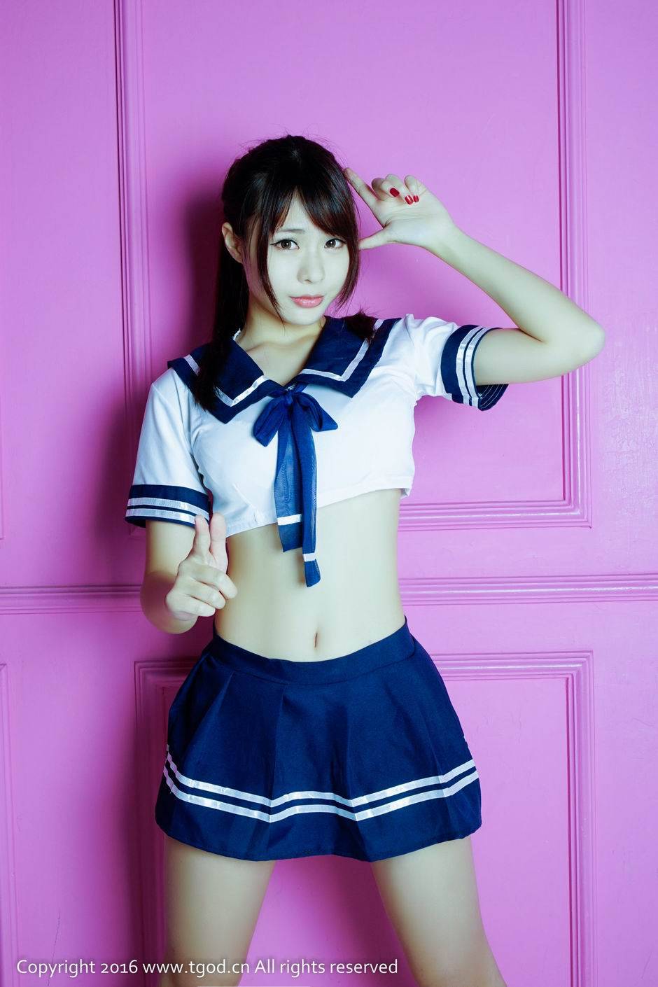 清纯可爱学生妹哈妮HaaNi诱惑写真