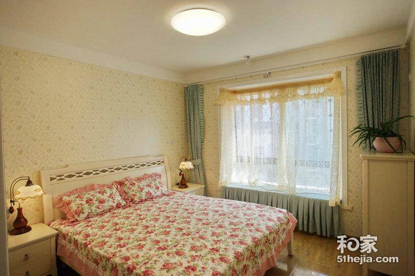 120平方米三室两厅韩式风格装修效果图欣赏