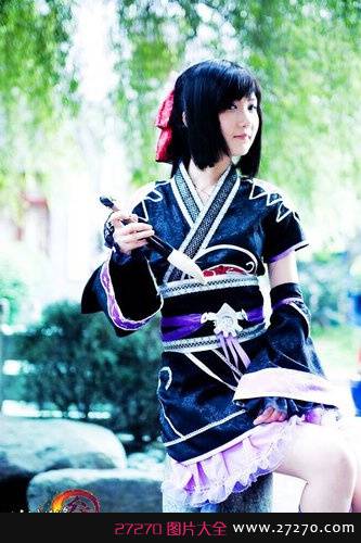 靓丽《仙剑情缘3》可爱萝莉COS