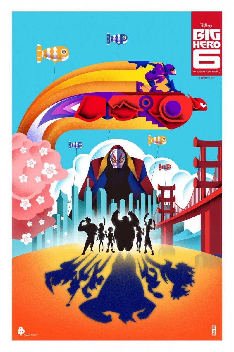 欧美动画片超能陆战队高清海报