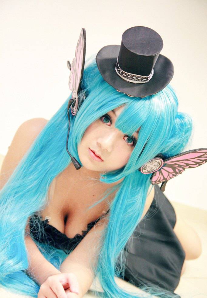 俏皮cos初音精美真人写真集