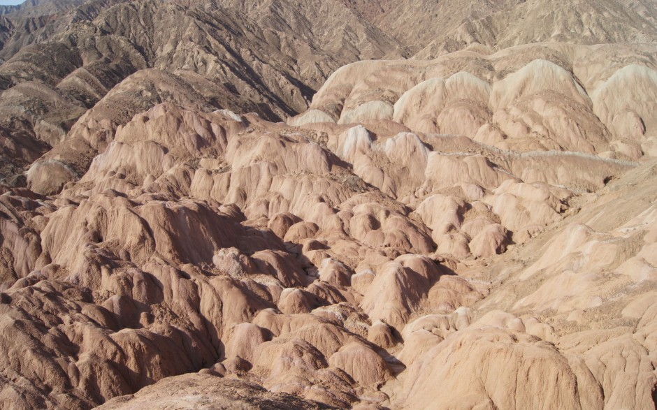 电脑甘肃张掖丹霞地貌风景壁纸高清唯美